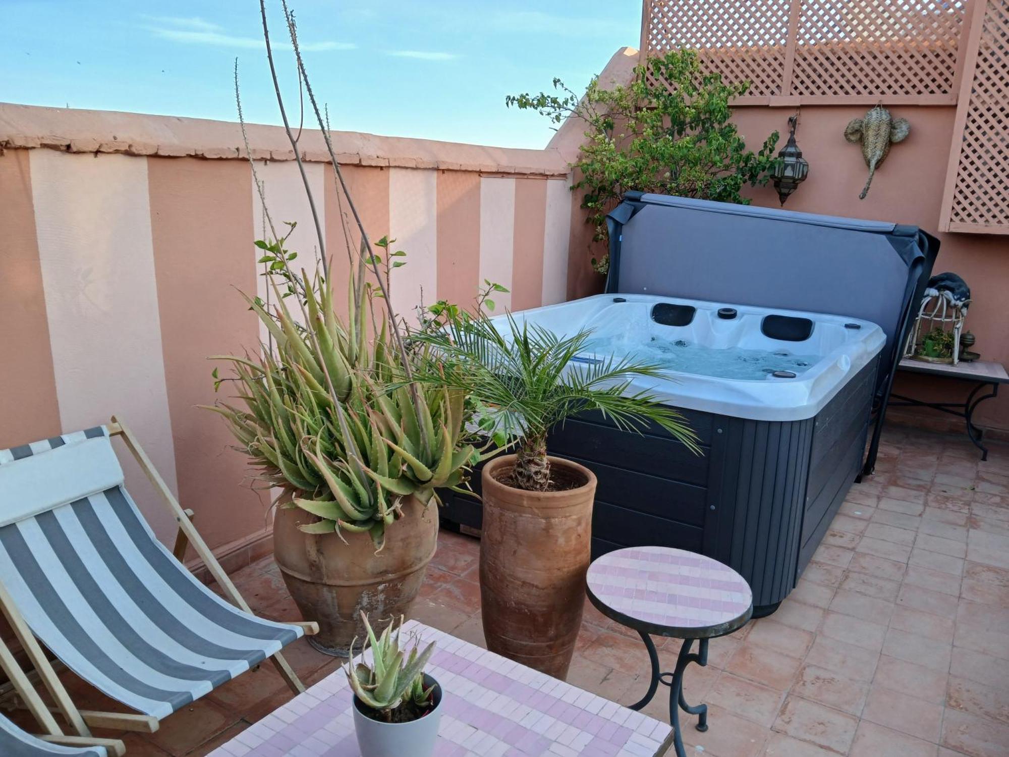 Riad Lauriers Blancs Marrakesh Exteriör bild