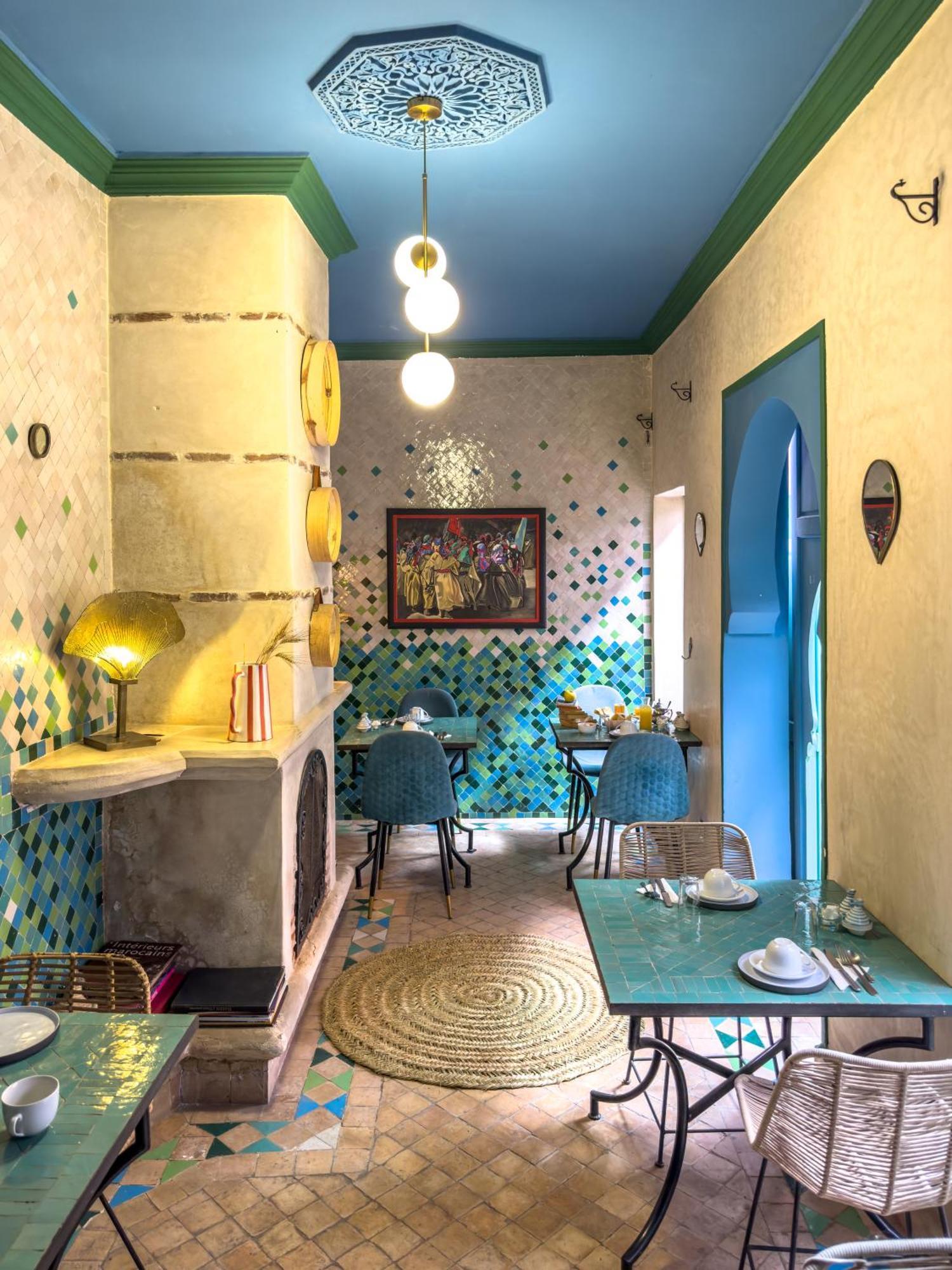 Riad Lauriers Blancs Marrakesh Exteriör bild