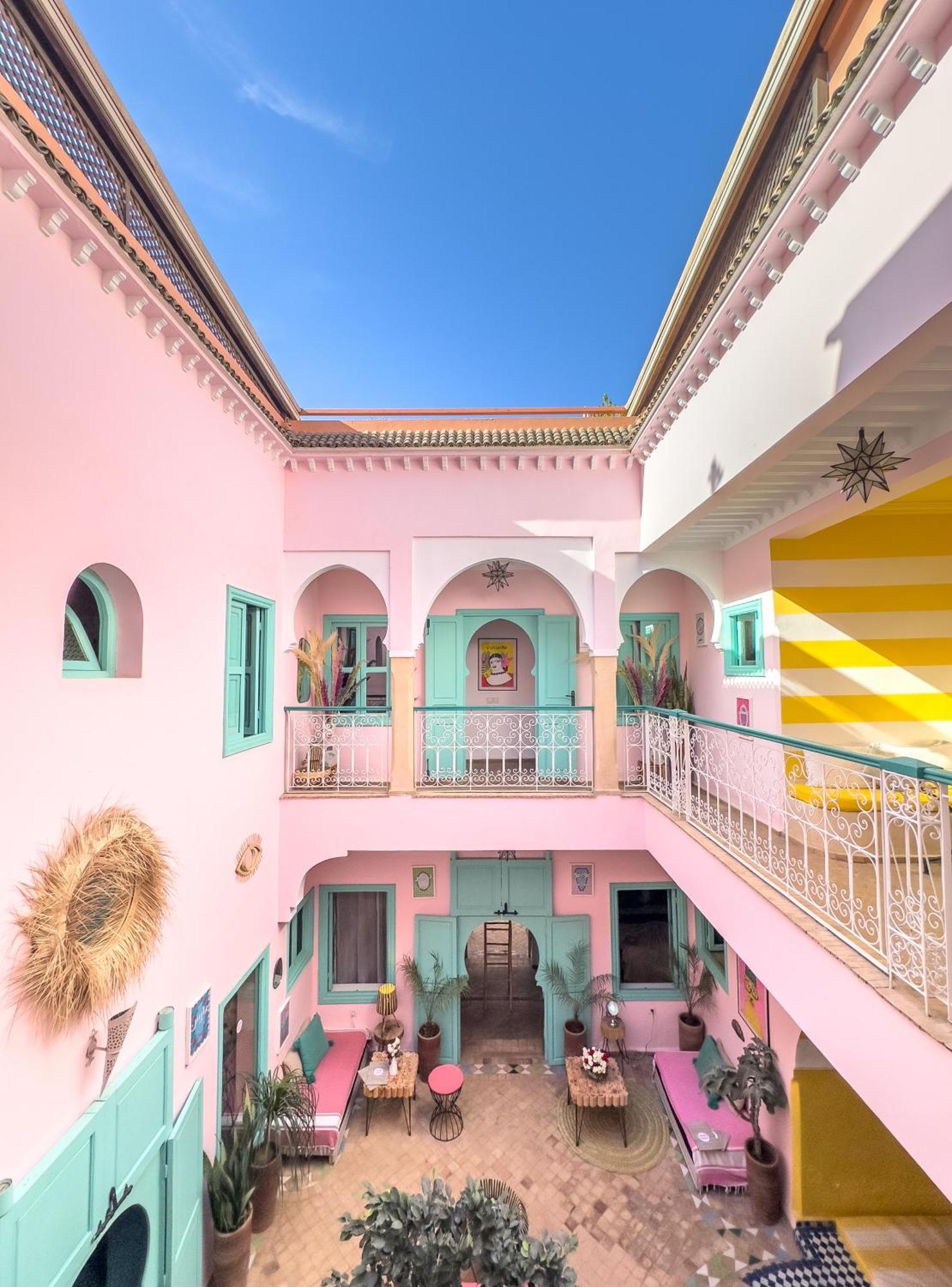 Riad Lauriers Blancs Marrakesh Exteriör bild