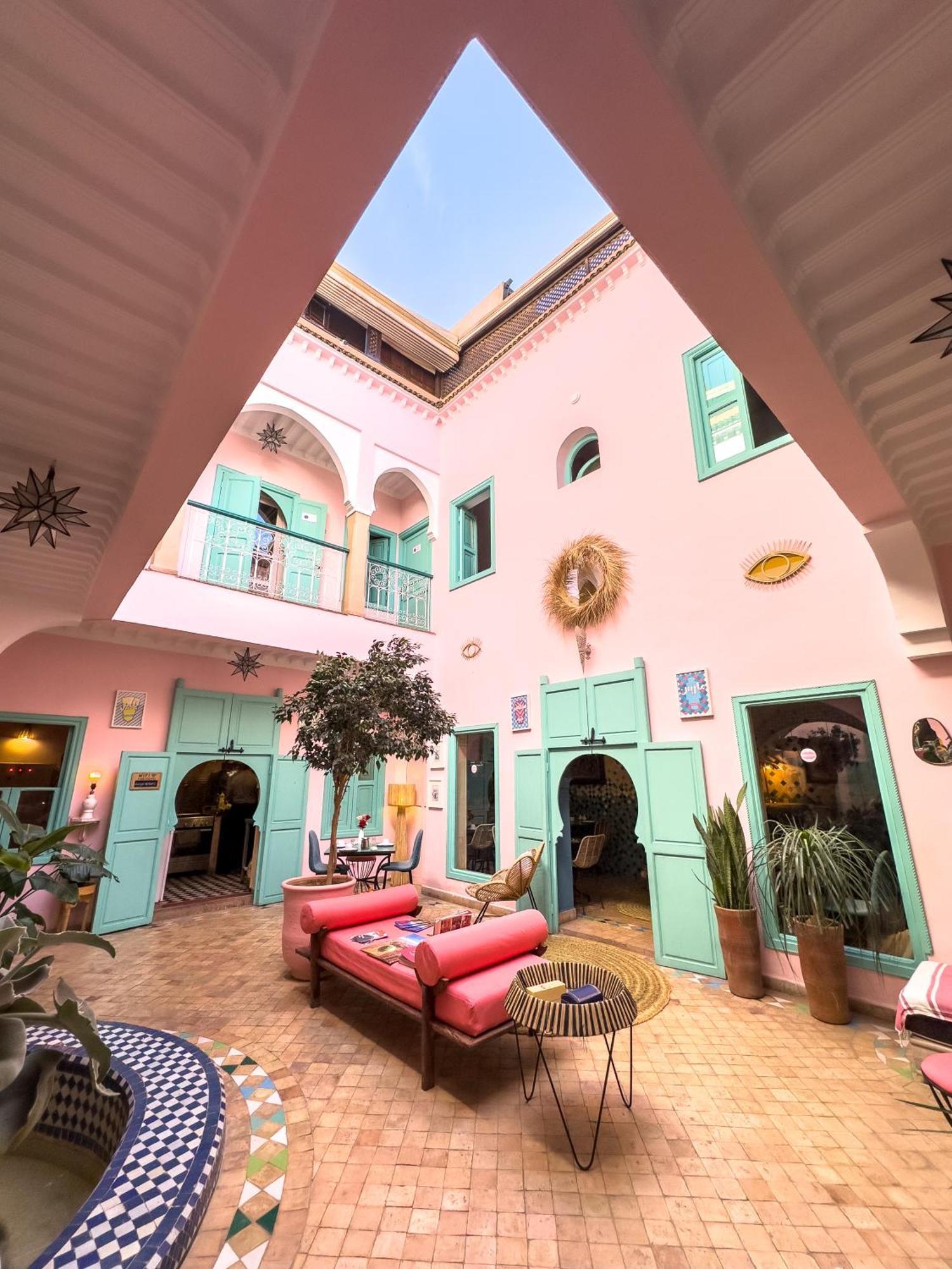 Riad Lauriers Blancs Marrakesh Exteriör bild