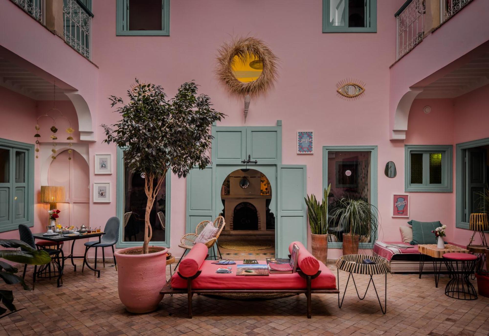 Riad Lauriers Blancs Marrakesh Exteriör bild