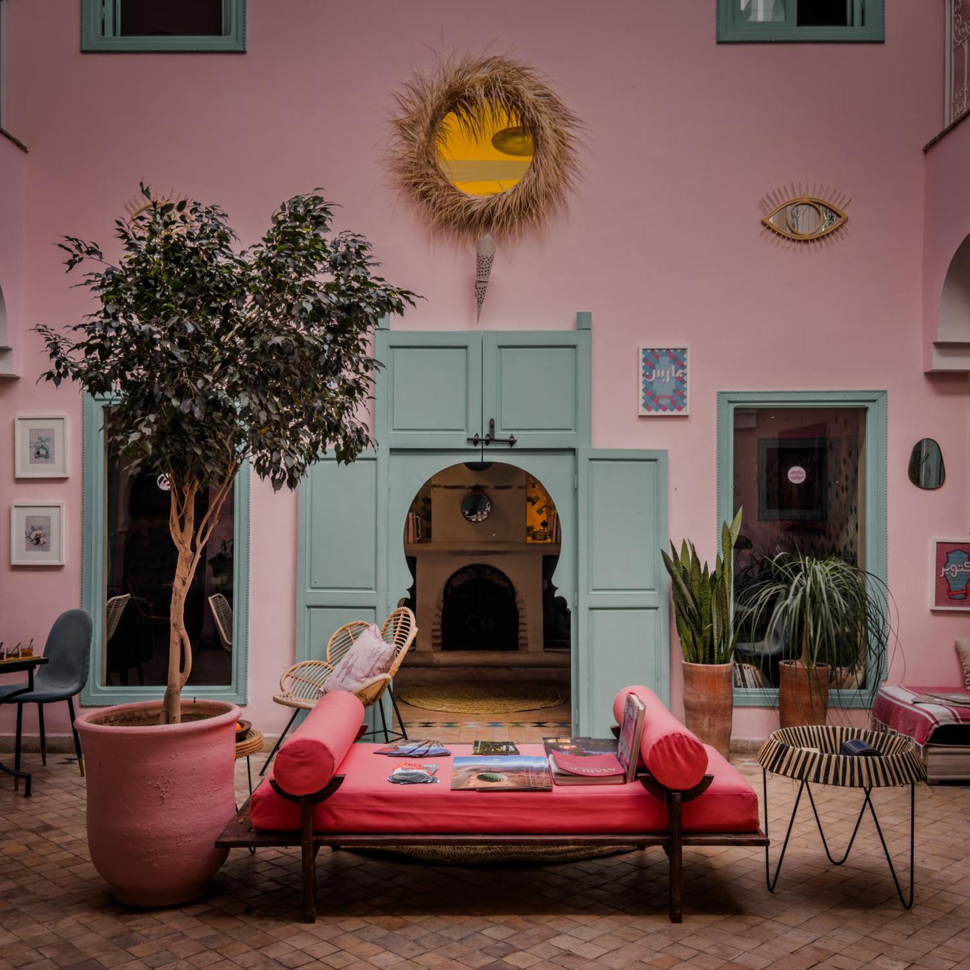 Riad Lauriers Blancs Marrakesh Exteriör bild