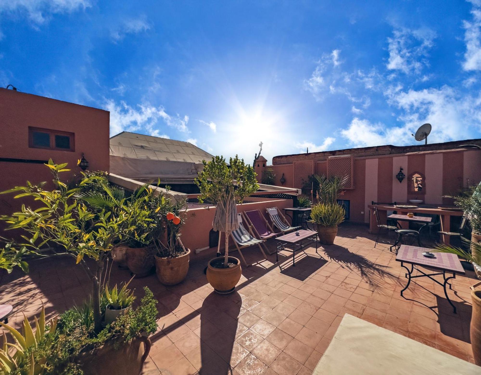 Riad Lauriers Blancs Marrakesh Exteriör bild