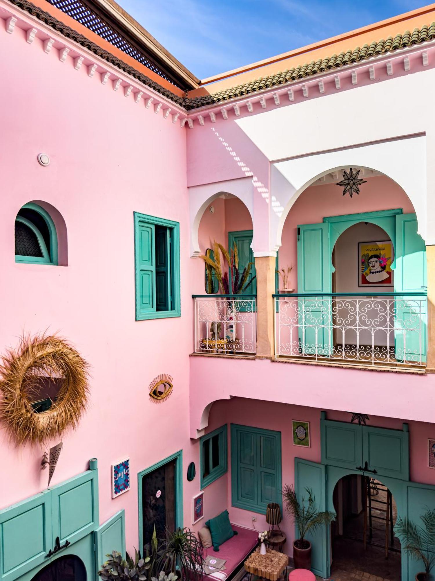 Riad Lauriers Blancs Marrakesh Exteriör bild